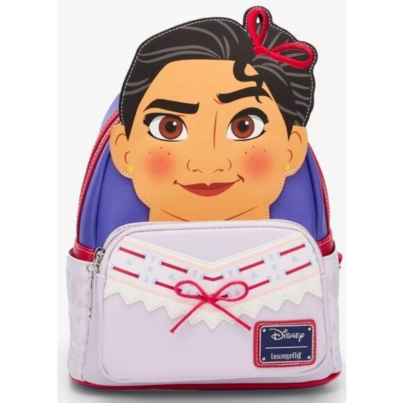 Loungefly Handbags - Loungefly Disney Encanto Luisa Madrigal Cosplay Mini Backpack NWT 2023 Exclusive